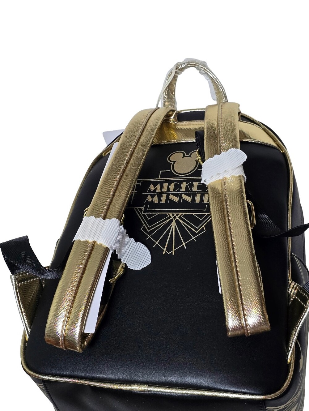 Comic Spot Exclusive Great Gatsby Mickey & Minnie Loungefly Mini Backpack LE Nw - Picture 6 of 8
